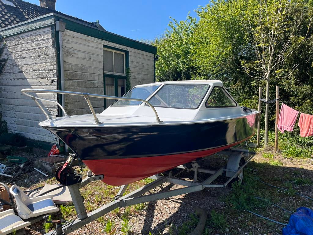 Leuk boot project., Watersport en Boten, Ophalen, Gebruikt