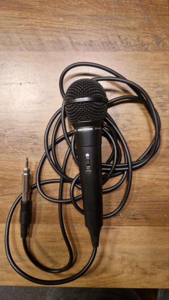 JB SYSTEMS Dynamic Microphone met kabel, Ophalen of Verzenden