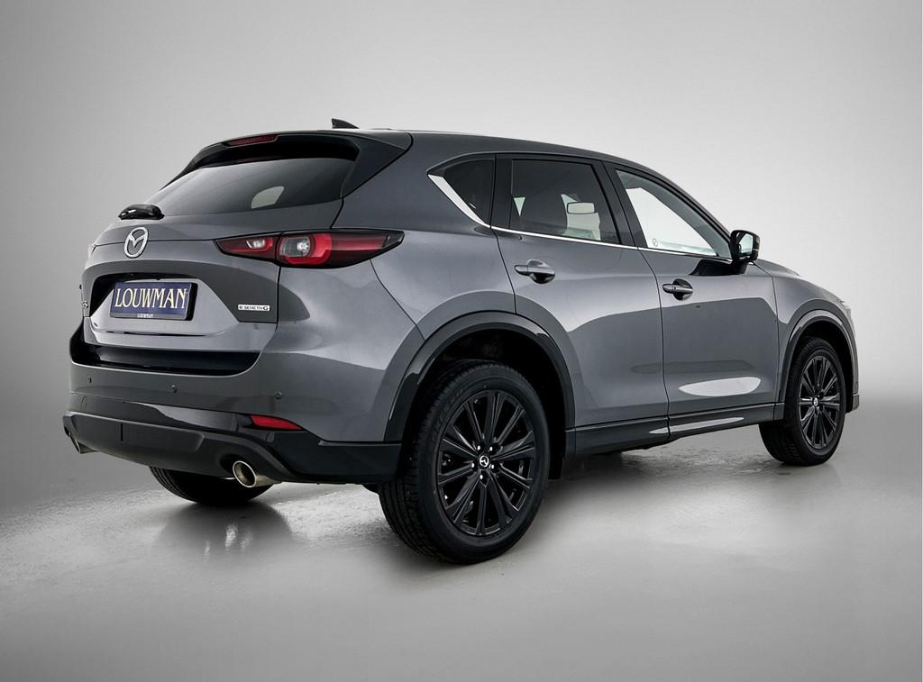 Mazda CX-5 2.0 e-SkyActiv-G M Hybrid 165 Homura met Comfort, Auto's, Mazda, Gebruikt, 4 cilinders, Leder en Stof, 14 km/l