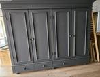 Nieuwe Landelijke Brocante 4-deurs kast massief vurenhout, Huis en Inrichting, Kasten | Kledingkasten, Ophalen, Nieuw, Landelijk