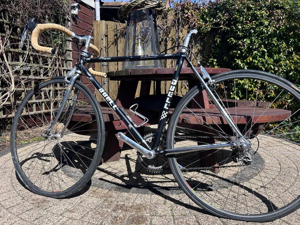 Campagnolo Duel Milano racefiets uit 1993, Fietsen en Brommers, Fietsen | Racefietsen, 28 inch, Gebruikt, Staal, Heren