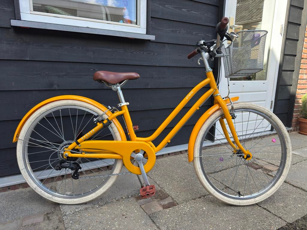 Btwin Elops 500 Geel - Zo goed als nieuw, Ophalen, Zo goed als nieuw