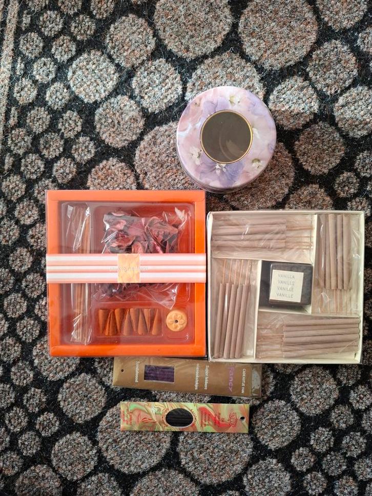 Nieuwe Wierook Setjes - Diverse Geuren en Soorten, Huis en Inrichting, Woonaccessoires | Overige, Nieuw, Ophalen of Verzenden