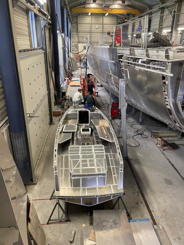 BK 750 - Aluminium casco ter afbouw, Watersport en Boten, Bootonderdelen, Nieuw, Overige typen, Motorboot, Ophalen