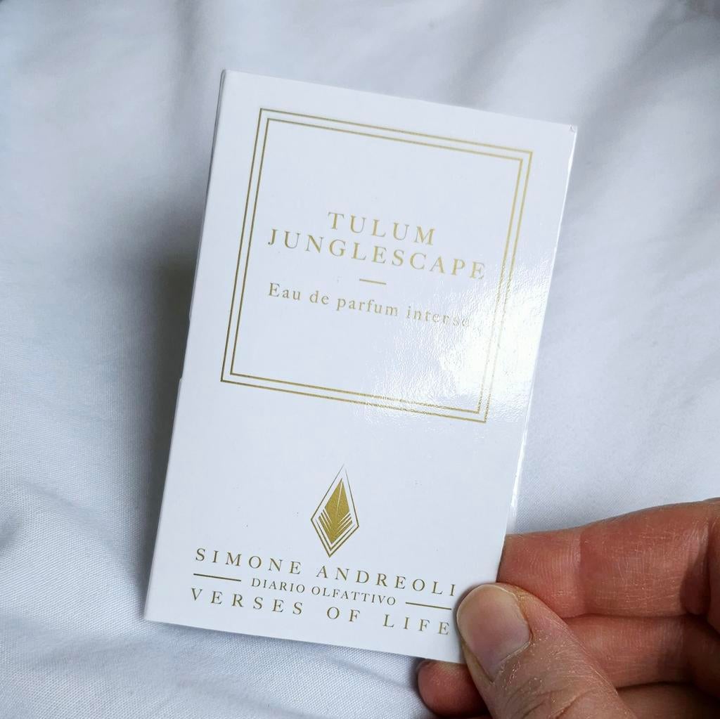 NU €5 ‼️ Simone Andreoli Tulum Junglescape parfum niche, Ophalen of Verzenden