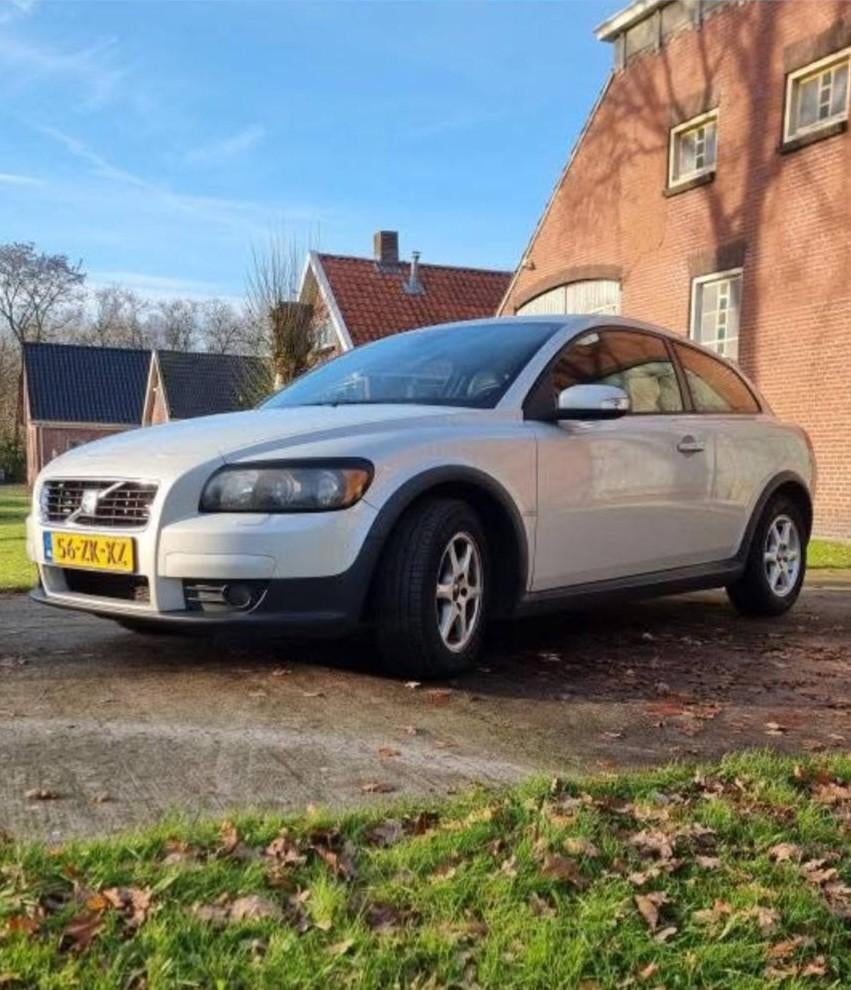 Volvo C30 1.8 2008 zilver, Voorwielaandrijving, 1228 kg, Beige, 4 cilinders