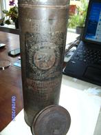 blik Verkade Zaandam Grote Ronde Beschuit donker 33 cm 1900, Ophalen of Verzenden, Gebruikt, Beschuit, Verkade