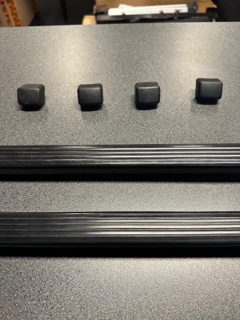 Thule Squarebar Evo 127 Dakdragers, Ophalen, Gebruikt