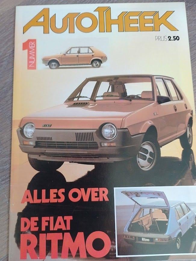 Fiat Ritmo introductiefolder 1978, Ophalen of Verzenden, Nieuw, Overige merken
