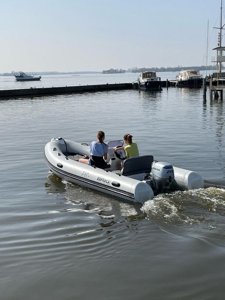 Brig Falcon 420 met Honda 20pk buitenboordmotor, Watersport en Boten, Ophalen, Gebruikt, Overige typen