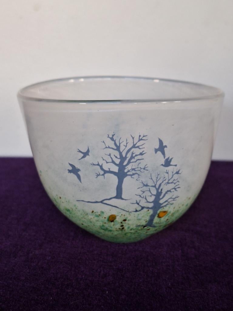 Kosta Boda- Kjell Engman- Kom Oktober serie- gesigneerd, Ophalen of Verzenden