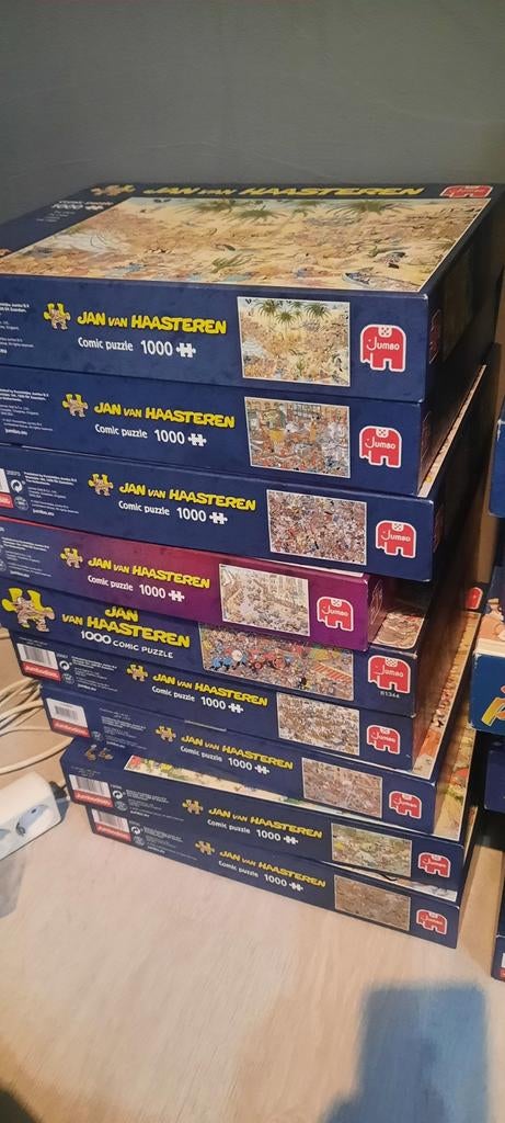 Diverse jan van haasteren puzzels, Ophalen of Verzenden, 500 t/m 1500 stukjes