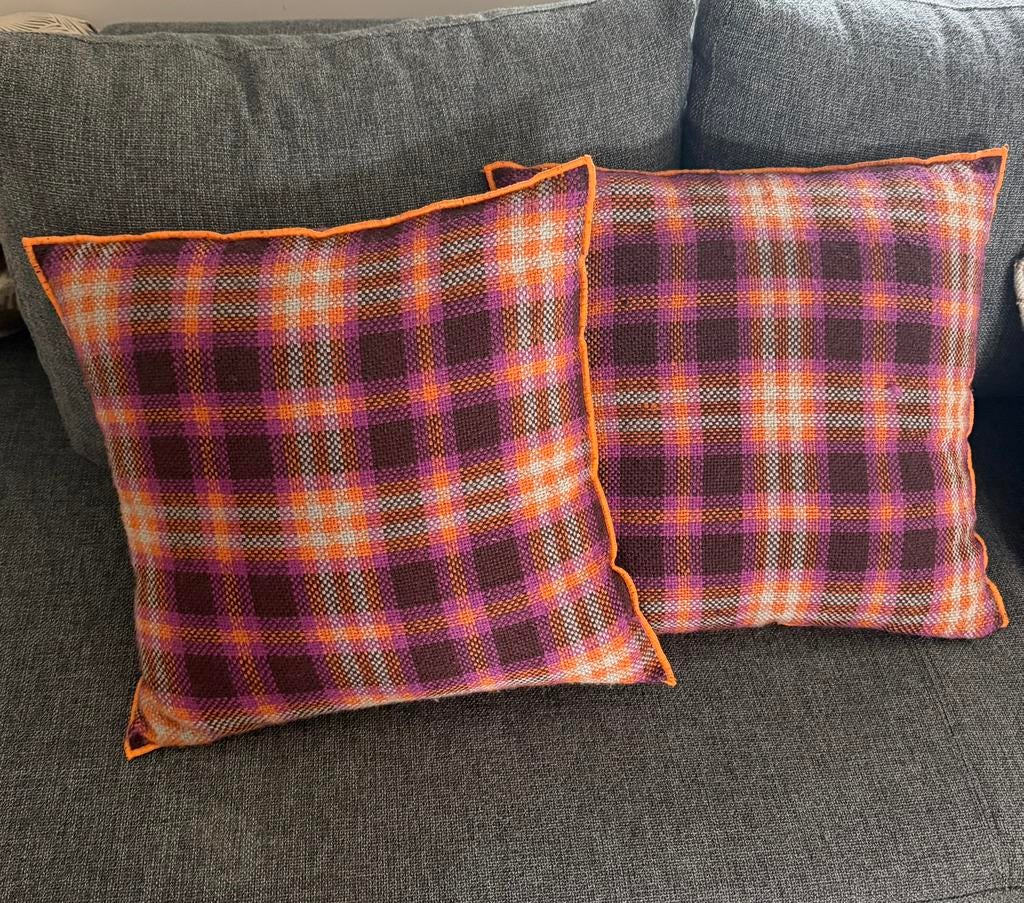 HK Living kussens, Huis en Inrichting, Ophalen, Zo goed als nieuw, Overige kleuren, Vierkant