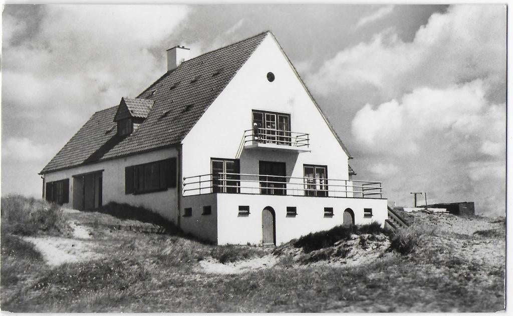 Terschelling Hanskedune oude gelopen ansichtkaart (B2282, Ophalen of Verzenden, 1920 tot 1940, Gelopen, Waddeneilanden