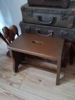 ~ Oud Houten Krukje Bankje Opstapje, Ophalen of Verzenden