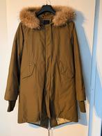 Airforce - winterjas met bontkraag | maat XL, Ophalen of Verzenden, Gedragen, Maat 46/48 (XL) of groter, Groen