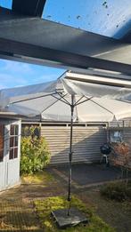 Parasol met zware voet - Prima staat, Tuin en Terras, Parasols, Ophalen
