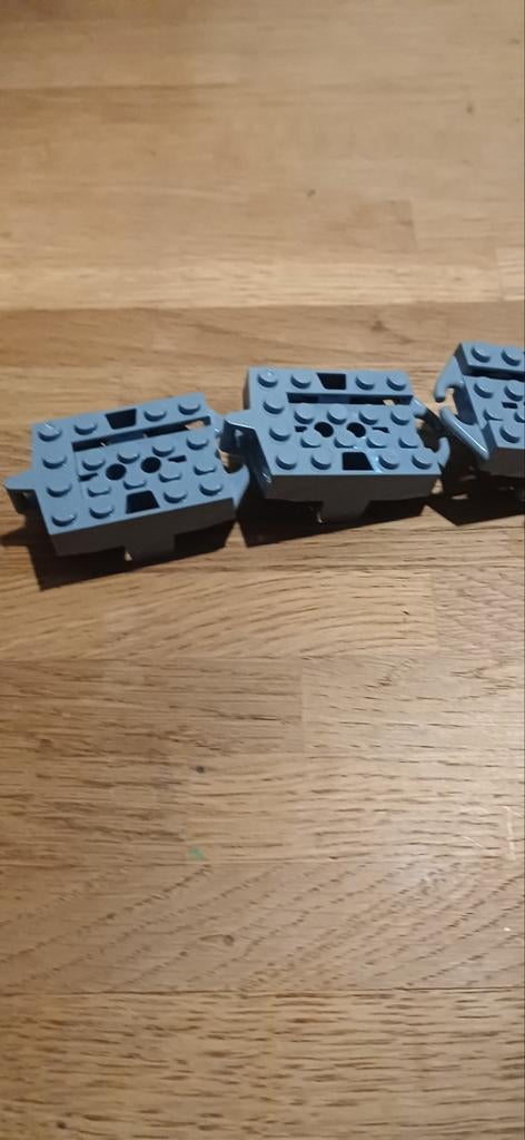 Lego achtbaan onderdelen - 3 karretjes, Kinderen en Baby's, Speelgoed | Duplo en Lego, Ophalen of Verzenden, Gebruikt, Losse stenen