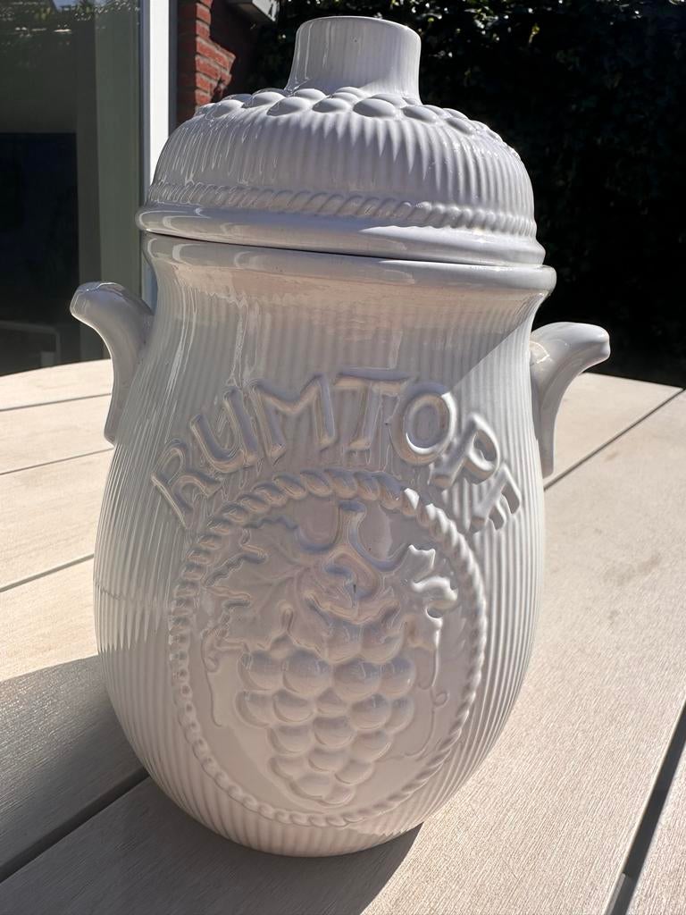 Vintage West-Duitsland Rumtopf-voorraadpot, Antiek en Kunst, Antiek | Keramiek en Aardewerk, Ophalen of Verzenden