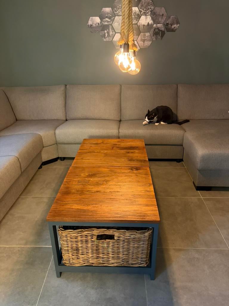 Salontafels set van 2, Ophalen, 50 tot 100 cm, Zo goed als nieuw, Minder dan 50 cm