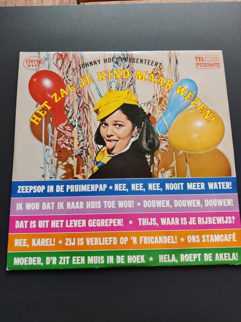 Johnny Hoes presenteert / Het zal je kind maar wezen, Ophalen of Verzenden, Zo goed als nieuw, 12 inch, Levenslied of Smartlap