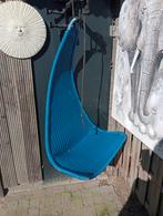 Gratis hangstoel - Blauw wicker, Tuin en Terras, Tuinstoelen, Ophalen of Verzenden