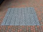 Tuinkleed zwart wit 200x140 cm, Ophalen of Verzenden