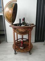XL ORIGINELE ITALIAANSE GLOBEBAR BAR GLOBE WIJN BAR 95X58 CM, Ophalen of Verzenden