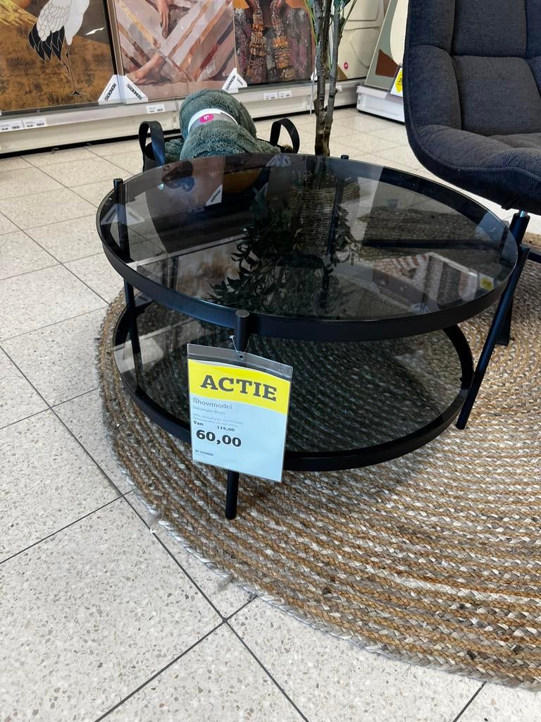 Salontafel Bayo, Ophalen, 50 tot 100 cm, Rond, Nieuw