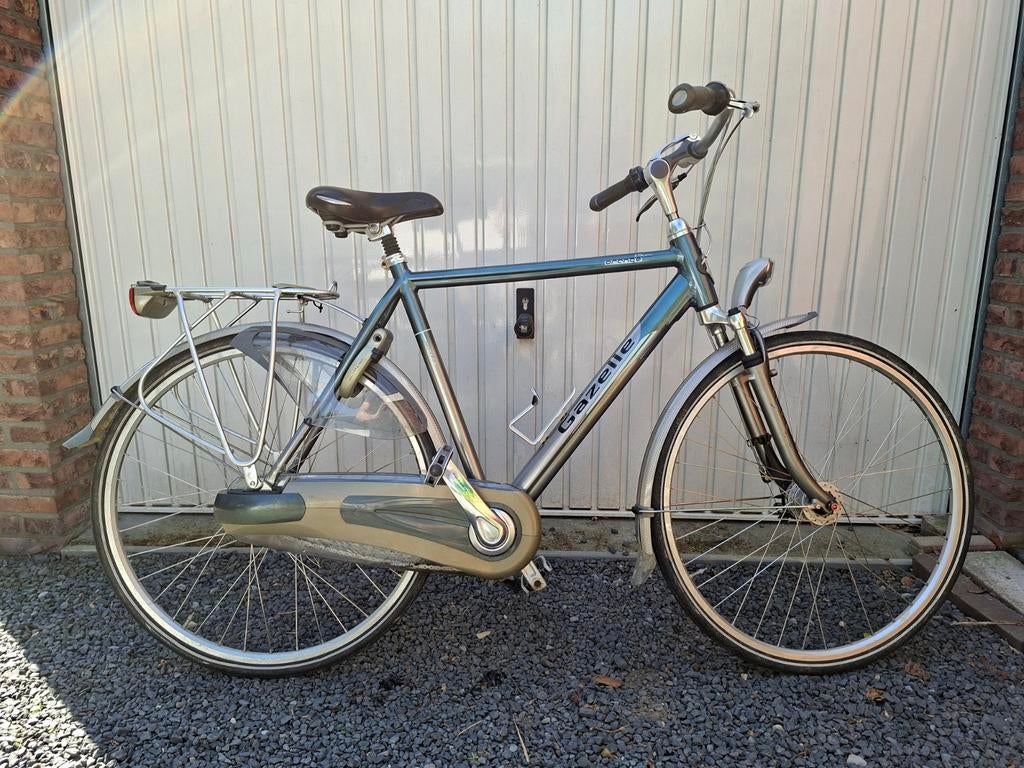 Gazelle Orange Plus herenfiets - 7 versnellingen Nexus, Gebruikt, Versnellingen, Ophalen of Verzenden, 57 tot 61 cm