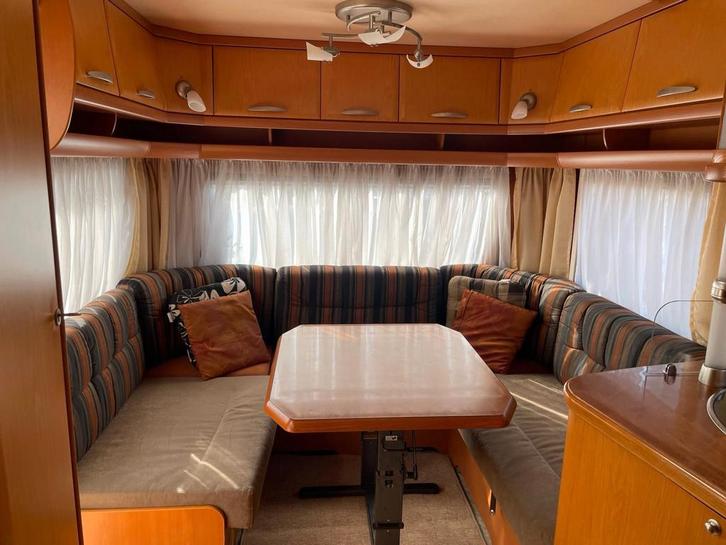 Fendt 510 TFB Diamant, 2006, erg compleet, o.a.level systeem, Caravans en Kamperen, Caravans, Particulier, tot en met 4, Rondzit