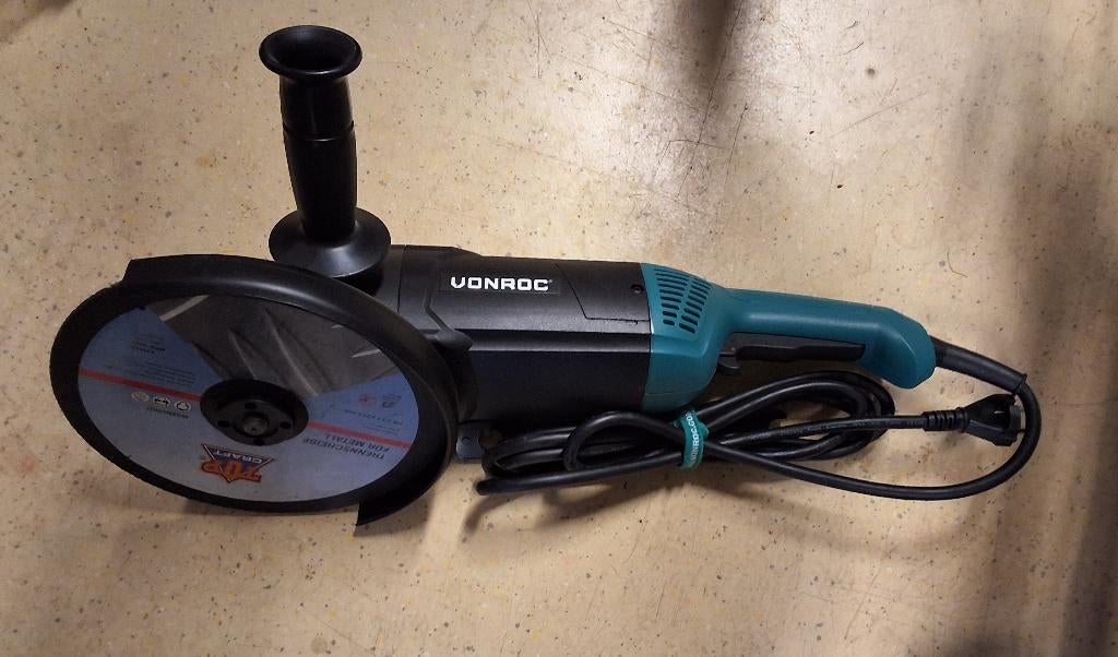 PRO Haakse Slijper 2600W - Ø230mm – soft start Nieuw!, Ophalen of Verzenden, Nieuw, 1000 watt of meer, Haakse handslijpmachine