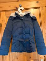 Winter jas blauw M met cappuchon EDC, Ophalen of Verzenden, Zo goed als nieuw, Maat 38/40 (M), Blauw