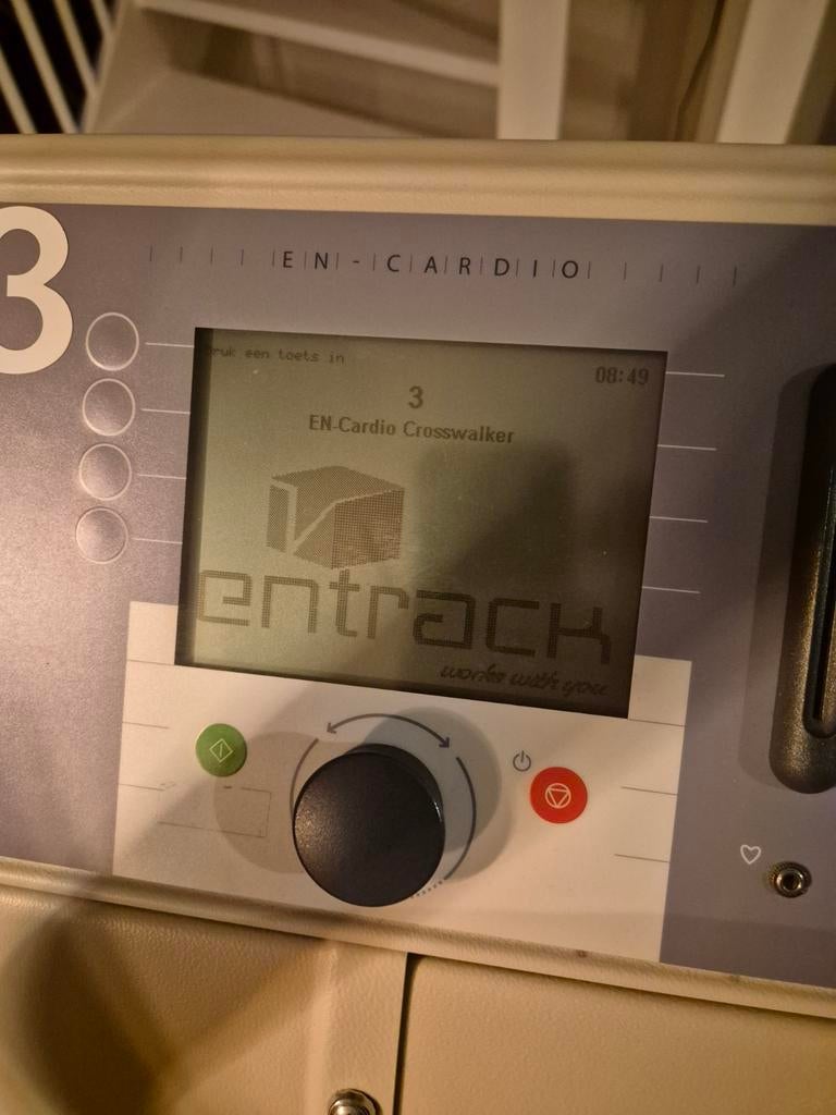 Entrack Crosstrainer, Ophalen