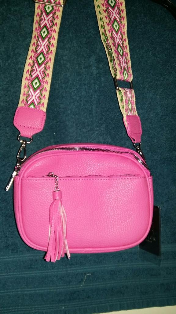 nieuw roze schoudertas ibiza, Ophalen of Verzenden, Nieuw, Roze, Schoudertasje