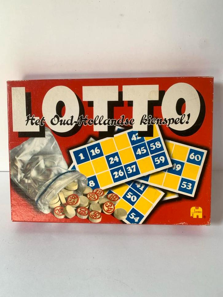 Lotto - Het Oud-Hollandse kienspel van Jumbo, Hobby en Vrije tijd, Gezelschapsspellen | Bordspellen, Gebruikt, Drie of vier spelers