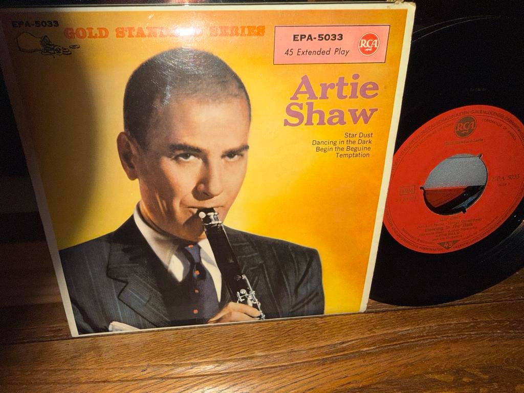 Artie Shaw - Star Dust / Begin the Beguine (EPA-5033), Cd's en Dvd's, 7 inch, Ophalen of Verzenden, Zo goed als nieuw, Voor 1960