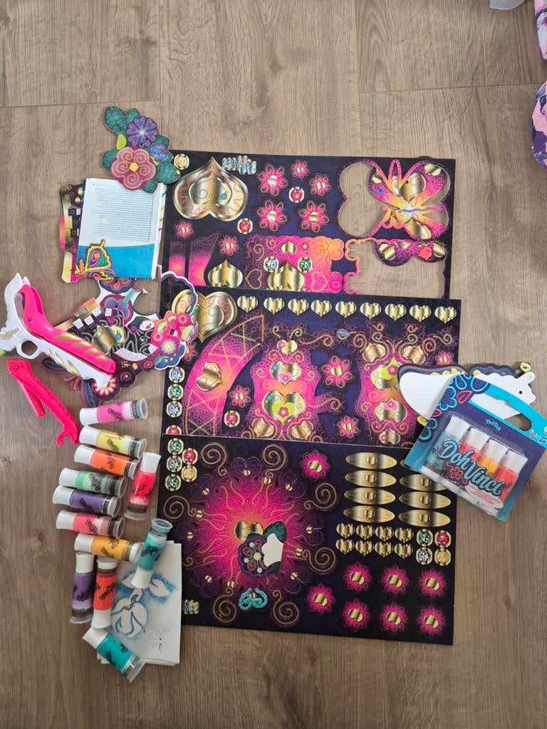 DohVinci Knutselset - Creatief Ontwerpen met Klei, Overige thema's, Meerkleurig, Ophalen of Verzenden, Zo goed als nieuw