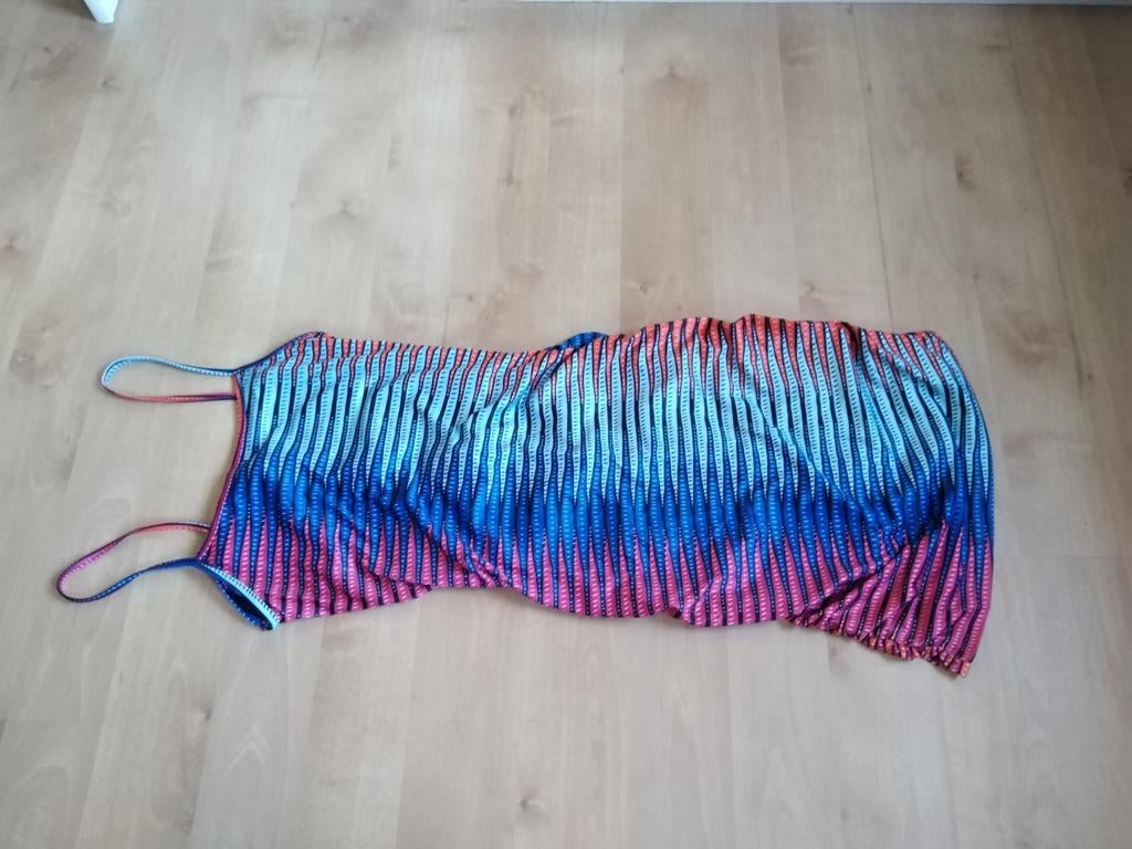 Kleurige jurk, Overige kleuren, Ophalen of Verzenden, Zo goed als nieuw, Maat 36 (S)