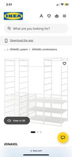 Ikea open closet, Ophalen, 100 tot 150 cm, Zo goed als nieuw, 150 tot 200 cm