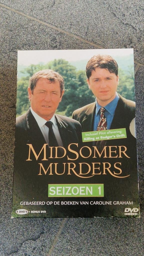 Midsomer murders seizoen1 dvd, Cd's en Dvd's, Dvd's | Tv en Series, Ophalen of Verzenden, Zo goed als nieuw