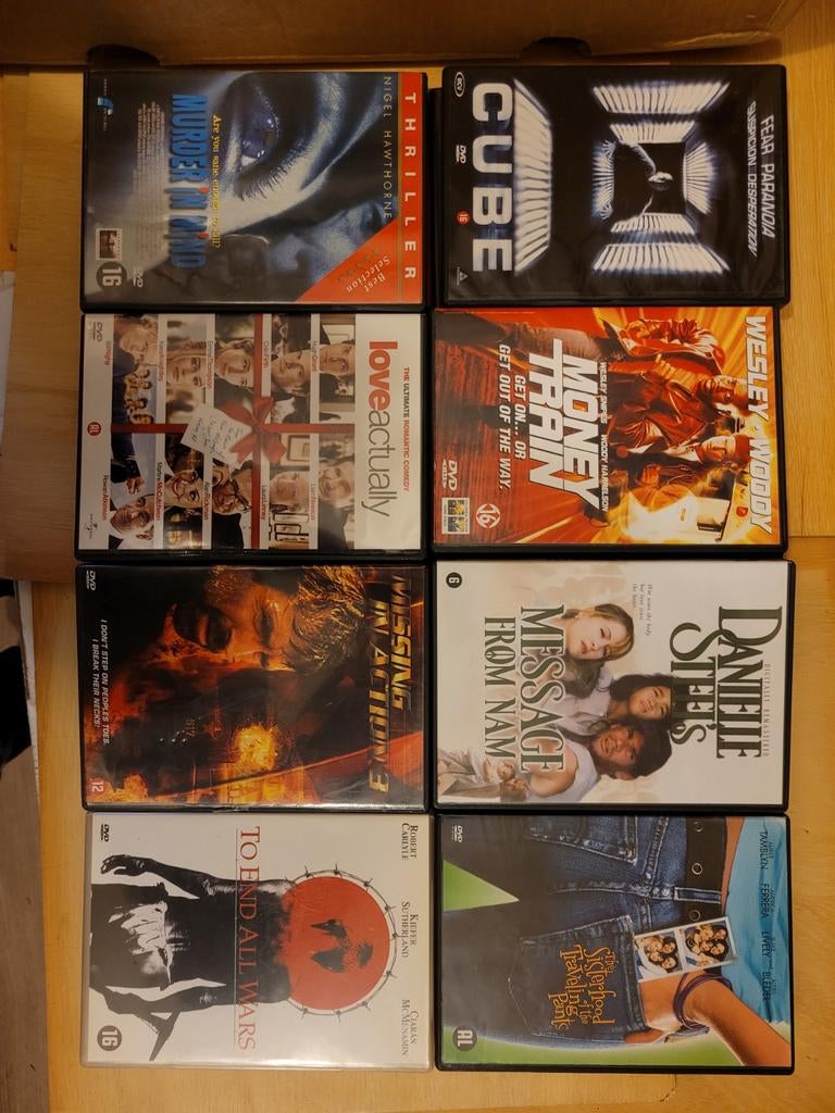 Murder in Mind' en 'Cube money train steel's end all wars, Vanaf 16 jaar, Ophalen of Verzenden, Gebruikt, Overige genres