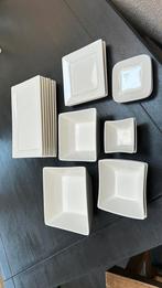 Wit servies, Ophalen of Verzenden, Zo goed als nieuw, Bord(en), Overige stijlen