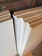 Witte legplanken - diverse afmetingen, Doe-het-zelf en Verbouw, Platen en Panelen, Ophalen, Gebruikt, Hout, Minder dan 20 mm