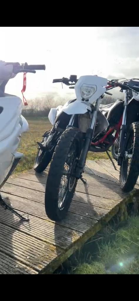 Derbi senda 2011 70cc, Fietsen en Brommers, Brommers | Crossbrommers, Zo goed als nieuw, Derbi, Ophalen