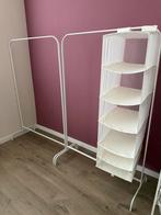 2x Ikea Mulig kledingrek + Skubb opberger met 6 vakken wit, Ophalen of Verzenden, Gebruikt