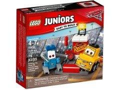 Lego Juniors 10732 - Guido and Luigi's Pit Stop, Kinderen en Baby's, Speelgoed | Duplo en Lego, Zo goed als nieuw, Lego, Complete set