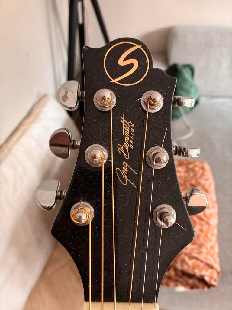 Samick Gregg Bennet gitaar - Lichte beschadiging, Muziek en Instrumenten, Ophalen, Gebruikt, Western- of Steelstringgitaar
