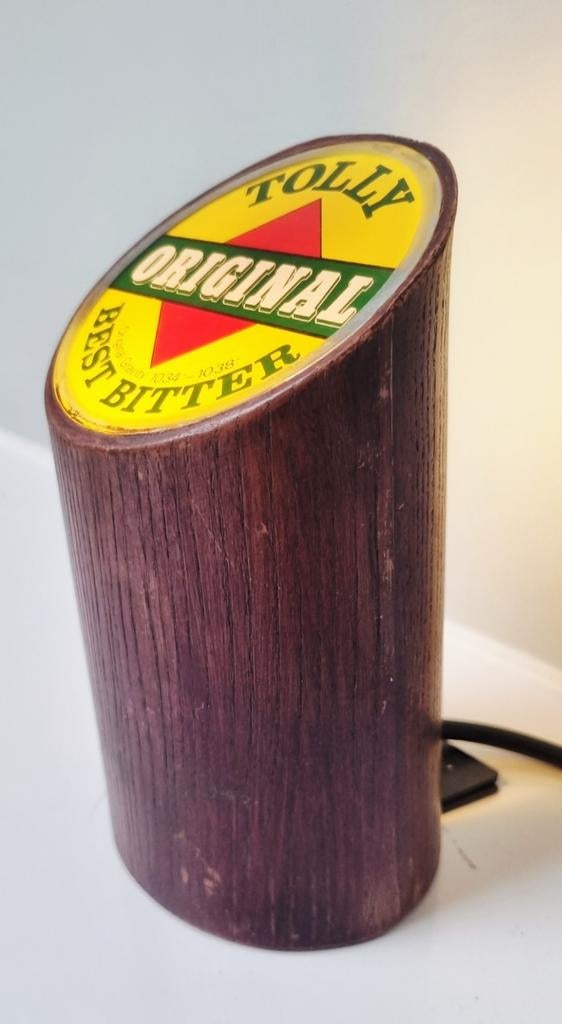 Bar lamp tap reclame mancave brouwerij verzameling, Ophalen of Verzenden, Gebruikt, Lichtbak of (neon) lamp