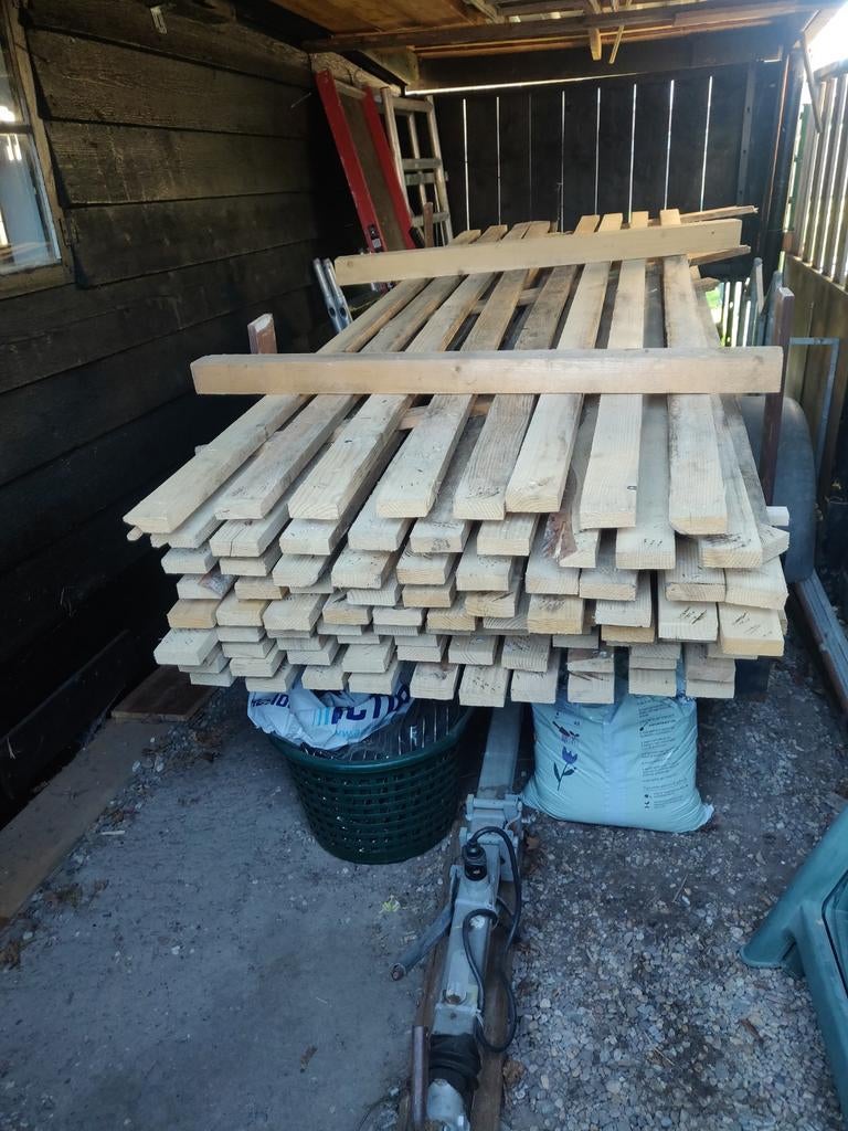 Panlatten, Ophalen, Gebruikt, Minder dan 200 cm, Balk